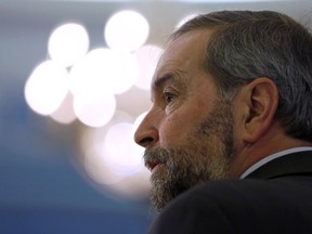 NDP Leader Thomas Mulcair. 

REUTERS/Chris Wattie