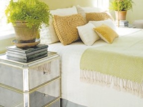 Guilford Green is Benjamin Moore?s 2015 colour of the year and a good choice for the master bedroom, says Sharon Grech, colour and design spokesperson for Benjamin Moore paints.