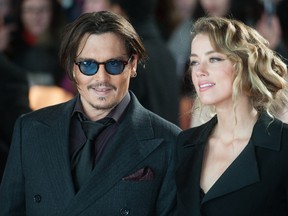 Johnny Depp and Amber Heard.

WENN