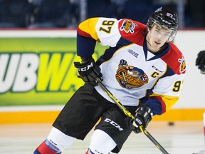 Erie Otters centre Connor McDavid is expected to go first overall in this year's NHL draft. (Bob Tymczyszyn/QMI Agency)