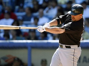 Matt Stairs, from New Brunswick, played for both the Expos and Blue Jays and, is one of five to be inducted into the Canadian Baseball Hall of Fame. (Toronto Sun files)