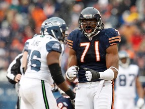 Canadian football player Israel Idonije. (Reuters)