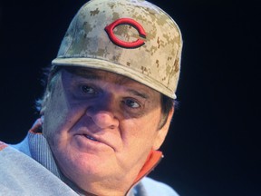 Former baseball player Pete Rose could see his name on the Baseball Hall of Fame ballot in the near future if MLB Commissioner Rob Manfred decides to end the hits leader's ban. (Chris Procaylo/QMI Agency/Files)