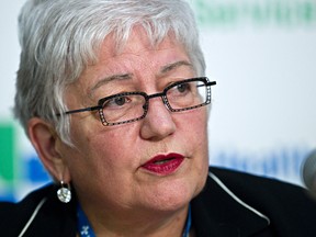 Vickie Kaminski, Alberta Health Services president and CEO. (Codie McLachlan/Edmonton Sun)