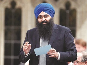 Edmonton-Sherwood Park MP Tim Uppal’s current constituency includes the majority of Fort Saskatchewan, but in the upcoming federal election, he will be running in the riding of Edmonton-Mill Woods.

File Photo