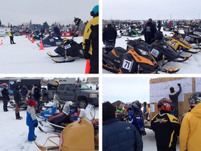 Last year’s SnoMo Days brought more than 6,000 people and countless snowmobiles to Alberta Beach. 2015 promises to be even bigger. - Photos Supplied