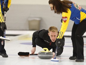 Marc Kennedy likes the idea of building a circuit that would allow curlers to make a living in the sport. (Ian Kucerak file, Edmonton Sun)