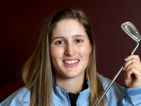 Bath golfer Augusta James was named Kingston's amateur athlete of the year for 2014 at the Kiwanis Sports Awards ceremony Thursday night. (Whig-Standard file photo)