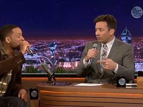 Jimmy Fallon and Will Smith (YouTube screen shot)