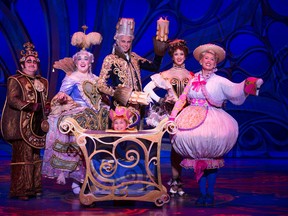 The enchanted objects of Beauty and the Beast which opens at the Northern Jubilee Auditorium Feb. 10.