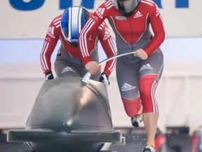 Stony Plain’s Christine de Bruin (back left) has overcome countless roadblocks in to stay on course in her pursuit of an Olympic dream. Despite not making Team Canada as a three year veteran of the national program, de Bruin is funding her own way to race this season and will try to claim back her spot this summer.- Photo Supploed