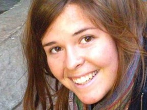 Kayla Mueller, 26, an American humanitarian worker from Prescott, Arizona is pictured in this undated handout photo obtained by Reuters February 6, 2015.
 REUTERS/Mueller Family/Handout via Reuters
