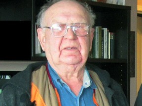 90 year old Edmontonian Leo Janz. Photo Supplied