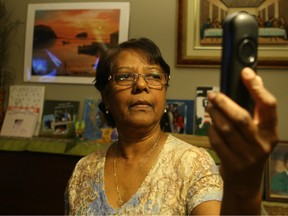 Lurlyn Singh, 68, was the target of a "grandparent scam" just a few days ago. The Ottawa mother and grandmother caught on to the fraudster posing as her grandson -- trying to convince her to send $2,000.
DOUG HEMPSTEAD/Ottawa Sun/QMI AGENCY