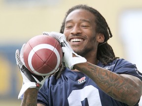 Johnny Sears has rejected the latest Blue offer and will be going to free agency. (BRIAN DONOGH/Winnipeg Sun files)