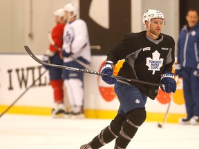 Cody Franson figures to be one of the more sought-after Maple Leafs before the trade deadline, targeted by teams such as the Kings and Lightning that are hurting on defence. (Michael Peake/Toronto Sun)