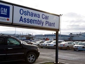 General Motors plant in Oshawa. (QMI Agency)