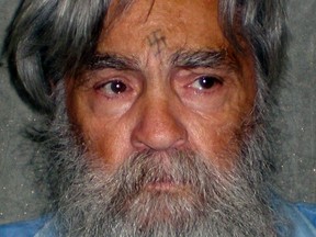 Convicted mass murderer Charles Manson is shown in this handout picture from the California Department of Corrections and Rehabilitation dated June 16, 2011. (REUTERS/CDCR/Handout)
