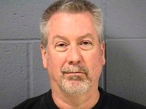 Former police sergeant Drew Peterson is pictured in this booking photo, released by the Will County Sheriff's Office on May 8, 2009.   REUTERS/Will County Sheriff's Office/Handout