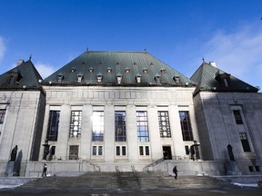 The Supreme Court of Canada is seen in Ottawa, ON Dec 20, 2012. ANDRE FORGET/QMI AGENCY