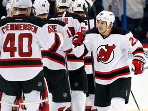 Jordin Tootoo credits the management at the Nashville Predators for getting him out of his rut of substance abuse, and is relishing his time with the Devils. (USA TODAY SPORTS)