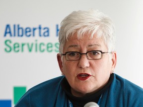 Alberta Health Services (AHS) CEO Vickie Kaminski. (EDMONTON SUN/File)