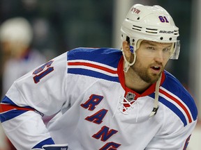 New York Rangers forward Rick Nash. (AL CHAREST/QMI Agency files)