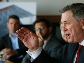 Outgoing MLSE CEO Tim Leiweke told Sun writers yesterday that he is trying to “finish well with the Raptors, TFC, with BMO Field, and helping Shanny.” (Stan Behal/Toronto Sun)