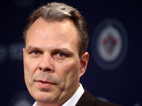 Winnipeg Jets general manager Kevin Cheveldayoff wasn't dealing from a position of strength, but still found a way to swing a good deal for his team. (Brian Donogh/Winnipeg Sun file photo)