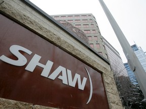 Calgary's downtown Shaw building sits at the corner of 3 Ave. and 5 St. S.W. LYLE ASPINALL/CALGARY SUN/QMI AGENCY