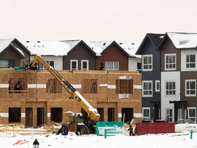 More houses are expected to be built in Manitoba in 2015 than in 2014, according to the CMHC. (FILE PHOTO)