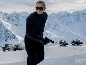 James Bond (Daniel Craig) in a scene from Spectre. (Handout/Sony Pictures)