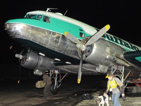 A Douglas DC-3 is seen here in this file photo. Crystal Rhyno/Herald-Tribune staff