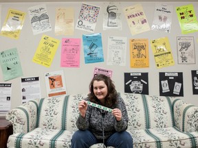 Brigette Jobin, Pumpjack Players president, is pictured in the groups green room at Central Community Centre. The theatre group is looking for backstage and technical help for their new performance, Peter Pan Jr.

Adam Dietrich | Whitecourt Star