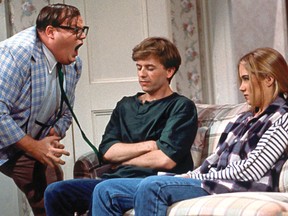 Chris Farley as one of his most famous and beloved SNL characters: Matt Foley the motivational speaker.