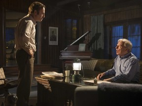 Bob Odenkirk (left) and Michael McKean as Jimmy and Chuck McGill in the Breaking Bad spinoff Better Call Saul. (Handout photo)