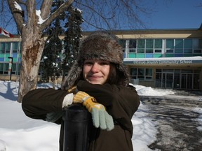 Grade 10 student Ella Sabourin is leading a charge to save the Ottawa Jewish High School after it was announced this week the school would no longer be accepting admissions due to declining enrollment. (DOUG HEMPSTEAD/Ottawa Sun)