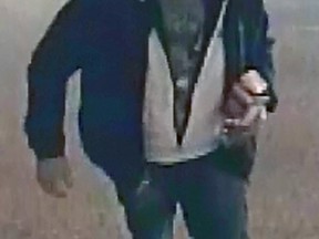 Kingston Police would like to speak to this person of interest in relation to a number of laptop thefts from Queen's University buildings. (Supplied photo)