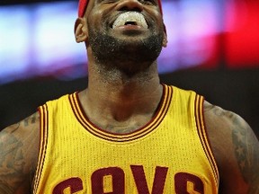 The NBA Players Association announced that LeBron James has been elected as its first vice-president. (AFP/PHOTO)