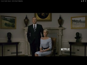 "House of Cards - Season 3 - White House Portrait." (YouTube screenshot)