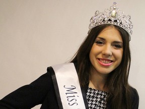 St. Patrick's student Alysha Bellyk, 15, was recently crowned Miss Teenage Sarnia in an Ontario-wide beauty pageant. She is now one of 20 Ontario pageant finalists who will compete for the Miss Teenage Canada crown this August. BARBARA SIMPSON/THE OBSERVER/QMI AGENCY