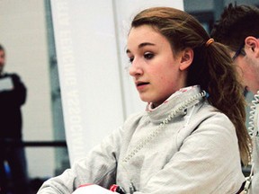 Madison Thurgood is a sixteen-year-old fencing phenom from Alberta that is making international waves. Photo Supplied
