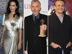 Angelina Jolie, Billy Bob Thornton and Jason Segel (WENN.COM)
