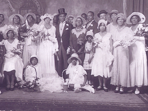 100 Years of Faith, a documentary by Anthony Sherwood on the Union United Church in Montreal's Little Burgundy neighbourhood -- where this photo, from about 1931, of the wedding of Mr. and Mrs. Burke was taken-- will be shownThursday at Museum London as part of Black History Month celebrations.