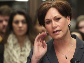 Manitoba NDP leadership candidate Theresa Oswald is more concerned about "election readiness" than leading the province if she wins the premier's chair on March 8. (Brian Donogh/Winnipeg Sun file photo)