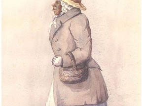 An undated painting of Rose Fortune.