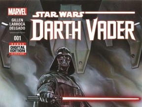 The debut issue of Star Wars: Darth Vader.