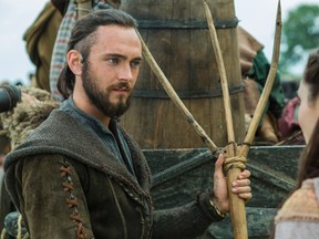 George Blagden as Athelstan in "Vikings."