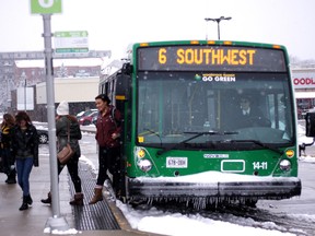 Woodstock city council will discuss replacing an old transit bus from 1989 at its next meeting on Thursday. (BRUCE CHESSELL, Sentinel-Review file photo)