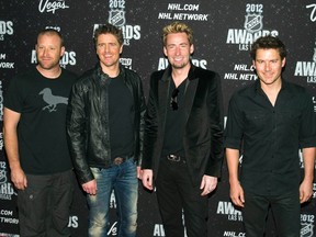 Nickelback in a June 20, 2012 file photo.  REUTERS/Steve Marcus